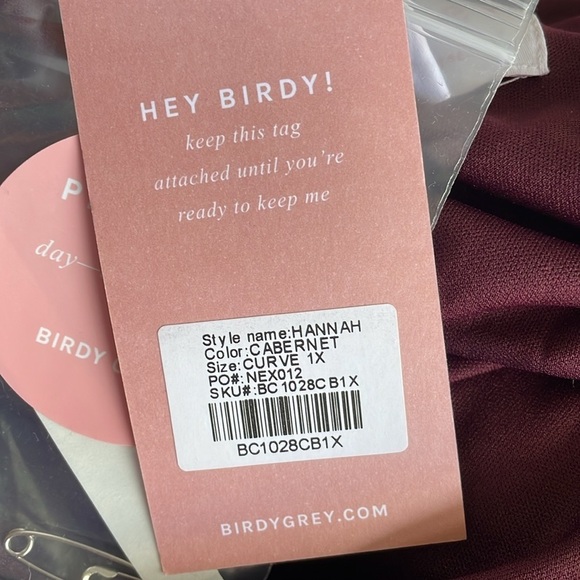 Birdy Grey Wine Maxi Dress - Picture 7 of 10